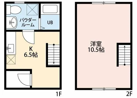 WOOD BELL【B号室】の間取り
