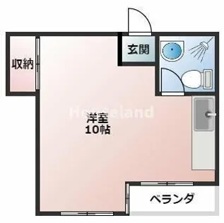 魚国ビル【4階】の間取り