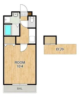 サングランデ【3階】の間取り