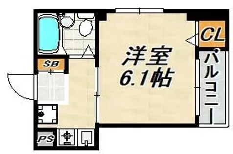 サンコート鷹取【3階】の間取り