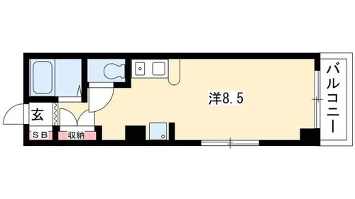 ドール新栄【7階】の間取り