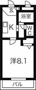 CASA LUMACA【3階】の間取り