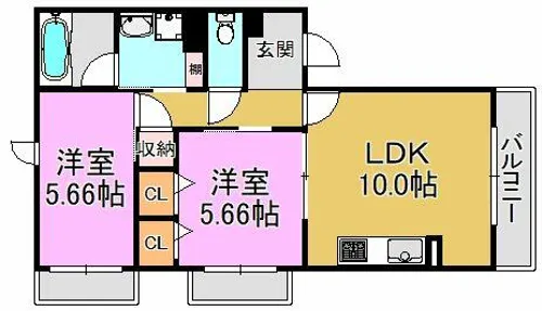 ShaMaison andYOU【1階】の間取り