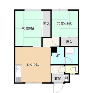 時和マンション【102号室】の間取り