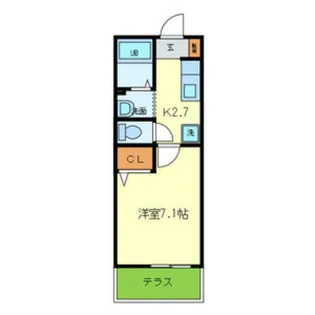 パピエ RAKUSAI【2階】の間取り