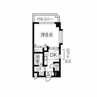 グランドール萩山【3階】の間取り