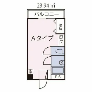 ドミール今池【1002号室】の間取り