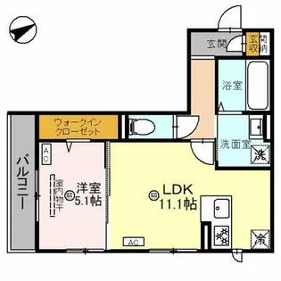 La・Felice(ラ・フェリーチェ)【302号室】の間取り