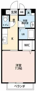 ルミエール南【2階】の間取り