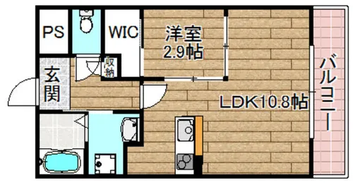 Granche Lierre(グランシェリーエ)【302号室】の間取り