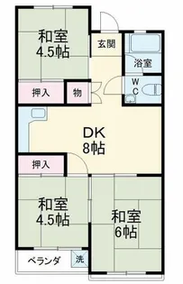 大阪府豊中市柴原町5丁目【マンション】の間取り
