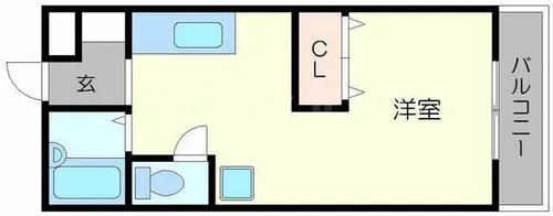 マインハイム【1階】の間取り