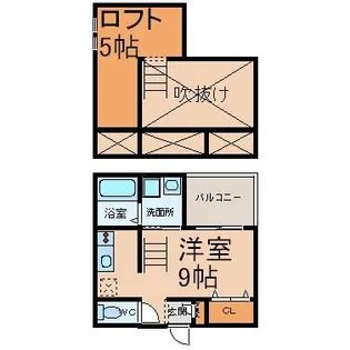 Altair高畑【2階】の間取り