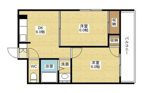 JMRレジデンス新大阪【10階】の間取り