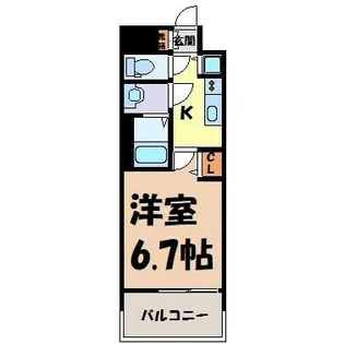 メインステージ名古屋ノースマーク【7階】の間取り