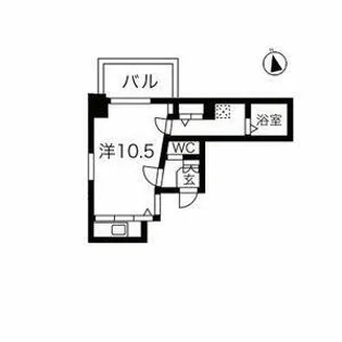 THE DOORS【9階】の間取り
