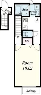 エムズアロッジオ【2階】の間取り