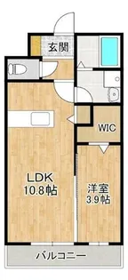 プリモ・ヴィータ【2階】の間取り