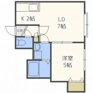 フローラ【2階】の間取り
