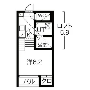 グランメゾン桜【2階】の間取り