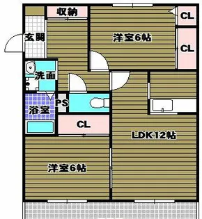 ステージパティオ【2階】の間取り