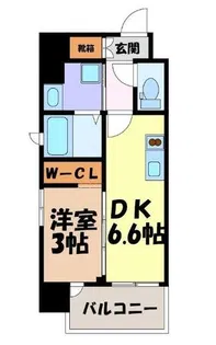 ISM平安通【4階】の間取り