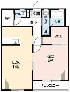 マンション水野【501号室】の間取り