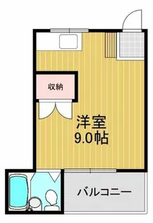 野村学生マンション【1階】の間取り
