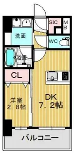リアライズ小路【5階】の間取り