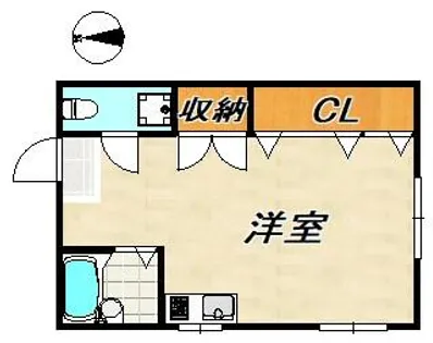 須磨寺ハイツ(2丁目)【2階】の間取り