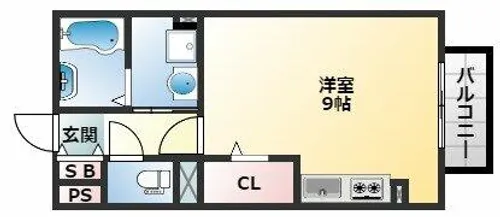 エスペランサ【2階】の間取り