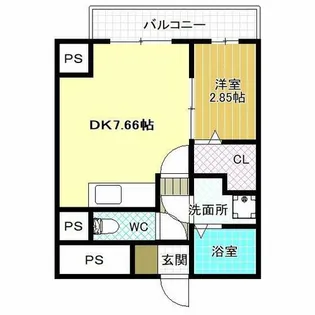 FREEDOM residence 松原上田Ⅱ【10階】の間取り
