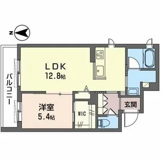 ル ボヌール ヤエ【2階】の間取り
