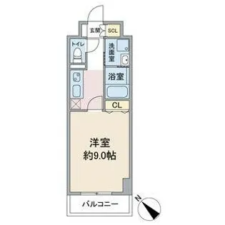 アールグラン瑞穂【1階】の間取り