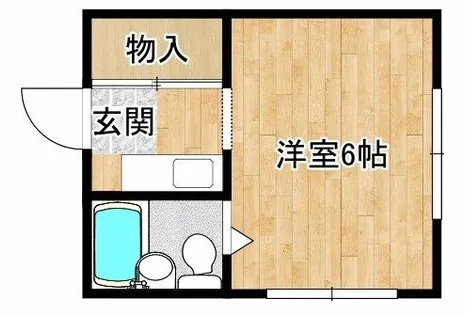大虹荘【2階】の間取り