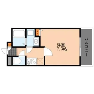 ラパンジール四天王寺東【3階】の間取り