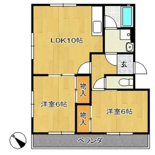 Muse・K【1階】の間取り