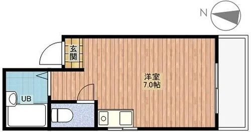 ゼブラ【2階】の間取り