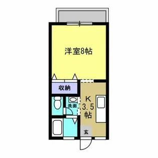 サンビレッジ・SANO A【2階】の間取り