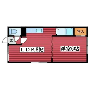 トークフラット【3階】の間取り