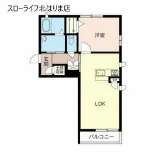 セントリビエ下滝野C棟【301号室】の間取り