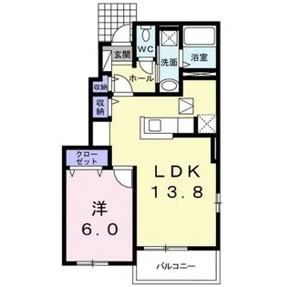 ポンドⅠ【1階】の間取り