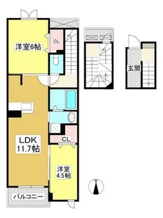 アヤソフィヤⅢ【3階】の間取り