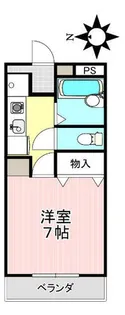 オークステシマ【3階】の間取り