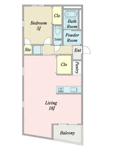 日高ビル【0403号室】の間取り