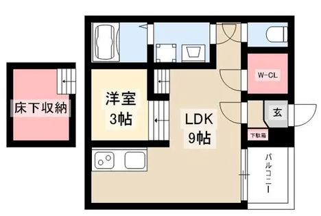 フォーラムS【1階】の間取り