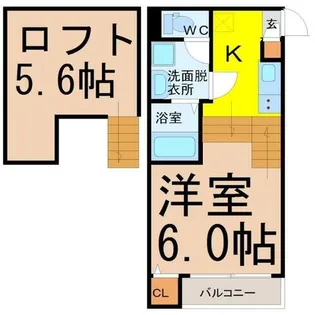 ハーモニーテラス上名古屋【2階】の間取り