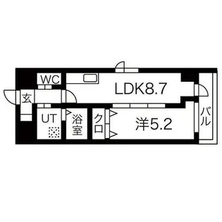 Casa Lucia【7階】の間取り