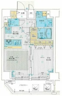 アドバンス大阪城レガーレ【11階】の間取り