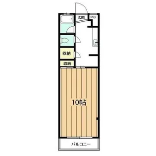 ラマージュ【3B号室】の間取り